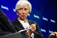 Tổng giám đốc điều hành IMF, bà Christine Lagarde. (Nguồn: Bloomberg)