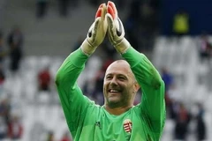Thủ thành đội tuyển Hungary Gabor Kiraly. (Nguồn: Reuters)