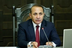 Thủ tướng Armenia Hovik Abrahamyan. (Nguồn: asbarez.com)