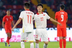 U23 Việt Nam giành chiến thắng tưng bừng 7-0 trước U23 Singapore