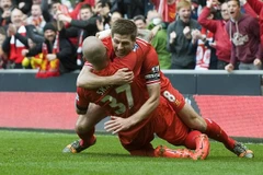 [Photo] Liverpool hạ gục Manchester City 3-2 ở "chung kết"