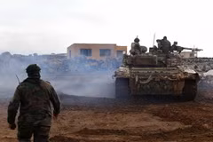Binh sỹ Syria ở tỉnh Idlib. (Nguồn: Sputnik)