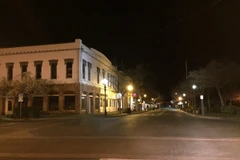 Oroville như một thị trấn ma. (Nguồn: twitter Chris Megerian)