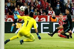 Bayern cần phải làm nhiều hơn những gì mà Kimmich làm được ở lượt đi mới hy vọng giành vé đi tiếp. (Nguồn: AFP/Getty Images)