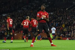 Pogba lập cú đúp mang chiến thắng về cho Manchester United. (Nguồn: AFP/Getty Images)