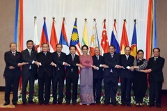 Các Bộ trưởng và Đại diện các nước ASEAN tham dự hội nghị. (Nguồn: AP)