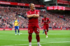 Xherdan Shaqiri góp công giúp Liverpool lập kỷ lục. (Nguồn: Getty Images)