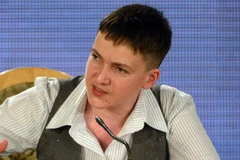 Nghị sỹ Quốc hội (Verkhovna Rada) Ukraine, bà Nadezhda Savchenko. (Nguồn: Sputnik)