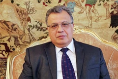 Đại sứ Nga tại Thổ Nhĩ Kỳ, ông Andrey Karlov bị sát hại ở Thổ Nhĩ Kỳ. (Nguồn: Sputnik)
