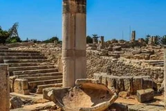 Khu vực phát hiện ngôi mộ cổ. (Nguồn: newindianexpress)