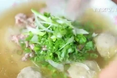Phở bò viên ở Thành phố Hồ Chí Minh. (Nguồn: Vnews)