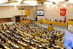 Một phiên họp của Thượng viện Nga. (Nguồn: deschide)