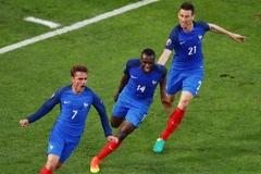 Griezmann kéo Pháp vào vòng 1/8. (Nguồn: Getty Images)
