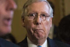 Lãnh đạo phe đa số tại Thượng viện Mitch McConnell. (Nguồn: AP)
