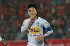 Xuân Trường lập công cho Hoàng Anh Gia Lai. (Nguồn: Zing)