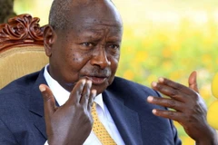 Tổng thống Uganda Yoweri Museveni. (Nguồn: AP)