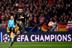 Ronaldo không thể giúp Juventus tránh khỏi thất bại trước Atletico. (Nguồn: AFP/Getty Images)
