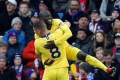Kante giúp Chelsea giành chiến thắng trong ngày cuối năm. (Nguồn: Reuters)