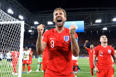 Harry Kane cùng tuyển Anh giành vé vào tứ kết. (Nguồn: Getty Images)