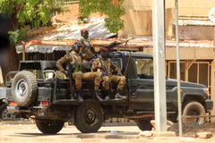 Lực lượng an ninh Burkina Faso. (Nguồn: EPA)