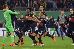 Bayern thắng sau loạt sút luân lưu. (Nguồn: ​EPA)