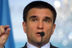Ngoại trưởng Ukraine Pavlo Klimkin. (Nguồn: AP)