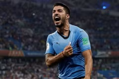 Luis Suarez tự tin đối đầu Pháp. (Nguồn: Reuters)