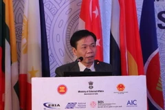 Đại sứ Việt Nam tại Ấn Độ Tôn Sinh Thành. (Ảnh: Huy Bình/Vietnam+)