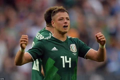 Còn các cầu thủ Mexico, họ đã không giấu được niềm hạnh phúc sau chiến thắng lịch sử.