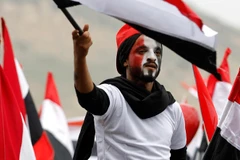 Người dân Yemen biểu tình phản đối. (Nguồn: alarabiya.net)