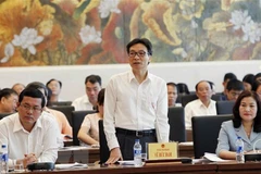 Phó Thủ tướng Chính phủ Vũ Đức Đam. (Ảnh: Văn Điệp/TTXVN)