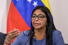 Phó Tổng thống Venezuela Delcy Rodriguez. (Nguồn: EFE)