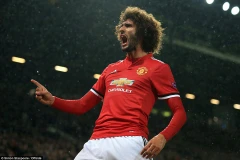 Fellaini đã thi đấu tốt ở trận thắng Basel. (Nguồn: ​Daily Mail)