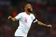 Sterling tỏa sáng với một hat-trick giúp Anh thắng hủy diệt. (Nguồn: Getty Images)