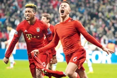 Thiago và Coman sẽ gắn bó lâu dài với Bayern. (Nguồn: Getty Images)