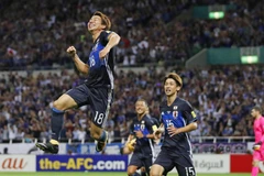 Nhật Bản là đội thứ 3 vượt qua vòng loại World Cup 2018. (Nguồn: Kyodo)