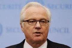Đại diện thường trực Nga tại Liên hợp quốc, ông Vitaly Churkin. (Nguồn: AFP)