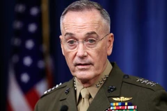 Chủ tịch Hội đồng Tham mưu trưởng liên quân Mỹ Joseph Dunford. (Nguồn: AP)