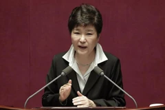 Tổng thống Hàn Quốc Park Geun-Hye. (Nguồn: Reuters)