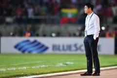 HLV Hữu Thắng của tuyển Việt Nam. (Nguồn: Affsuzukicup)
