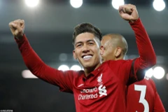 Roberto Firmino tỏa sáng với 1 hat-trick vào lưới Arsenal. (Nguồn: Reuters)