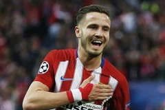 Saul mang chiến thắng về cho Atletico. (Nguồn: Reuters)