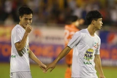 Văn Toàn và Công Phượng cùng lập công cho U21 Hoàng Anh Gia Lai. (Nguồn: tuoitre.vn)