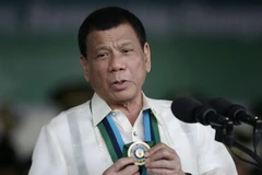 Tổng thống Philippines Rodrigo Duterte. (Nguồn: AP)