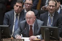 Đại sứ Nga tại Liên hợp quốc Vasily Nebenzia. (Nguồn: AP)