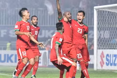 Indonesia giành ưu thế trước Thái Lan sau trận lượt đi chung kết AFF Suzuki Cup 2016. (Nguồn: Affsuzukicup)