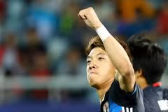Ritsu Doan đưa U20 Nhật Bản vào vòng 1/8. (Nguồn: Getty Images)