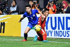 Thái Lan (áo xanh) liệu có vượt qua lời nguyền để ngược dòng trước Indonesia? (Nguồn: Affsuzukicup)