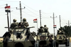 Lực lượng binh sỹ Ai Cập. (Nguồn: AFP)