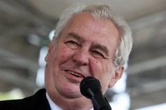 Tổng thống Cộng hòa Séc Milos Zeman. (Nguồn: denik.cz)